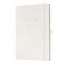 sigel Notizbuch Conceptum, Softcover, weiß, 187x270 mm, blanco, 194 Seiten, 80g, CO213 - A -