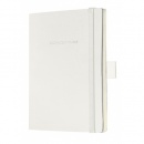 sigel Notizbuch Conceptum, Softcover, weiß, 93x140mm, kariert, 194 Seiten, 80g, CO234 - A -