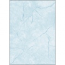 sigel Designpapier A4 90g Granit blau 100Bl, DP639