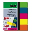 sigel Haftmarker Film, mini, 5 Farben im Pocket,  50x60...
