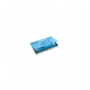 sigel Visitenkarten-Etui Diamond, blau, mit 6 Kristallsteinen, VZ155 - A -