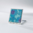 sigel Taschenspiegel Jolie, Whisper, blau, mit 19 Kristallsteinen, VZ382 - A -