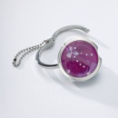 sigel Handtaschenhalter Jolie, Glamour, pink, mit 9 Kristallsteinen, VZ394 - A -