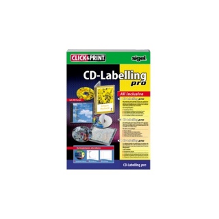 sigel Software CD-Labelling pro, Komplett Package, SW124 - A -